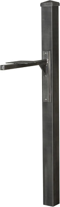 Special Lite Wellington Mailbox Post - Swedish Silver Aluminum Post for Curbside Mailbox - SPK-720-SW