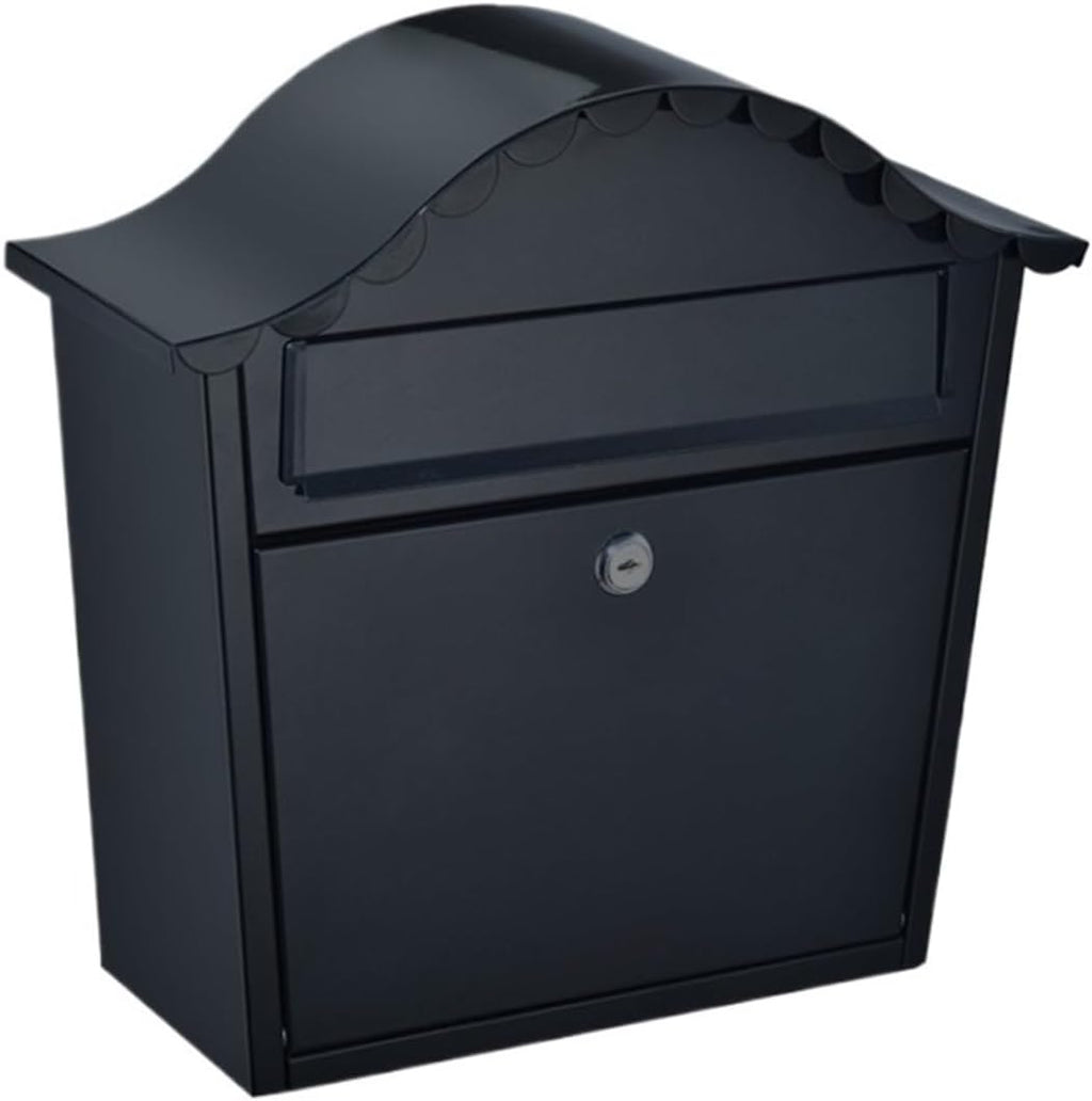 Drop Box Mailbox Mailbox Outdoor Lockable Metal Mailboxes Wall Mounted Mail Box Bucket Post Letter Boxwith Key Outdoor Letter Box