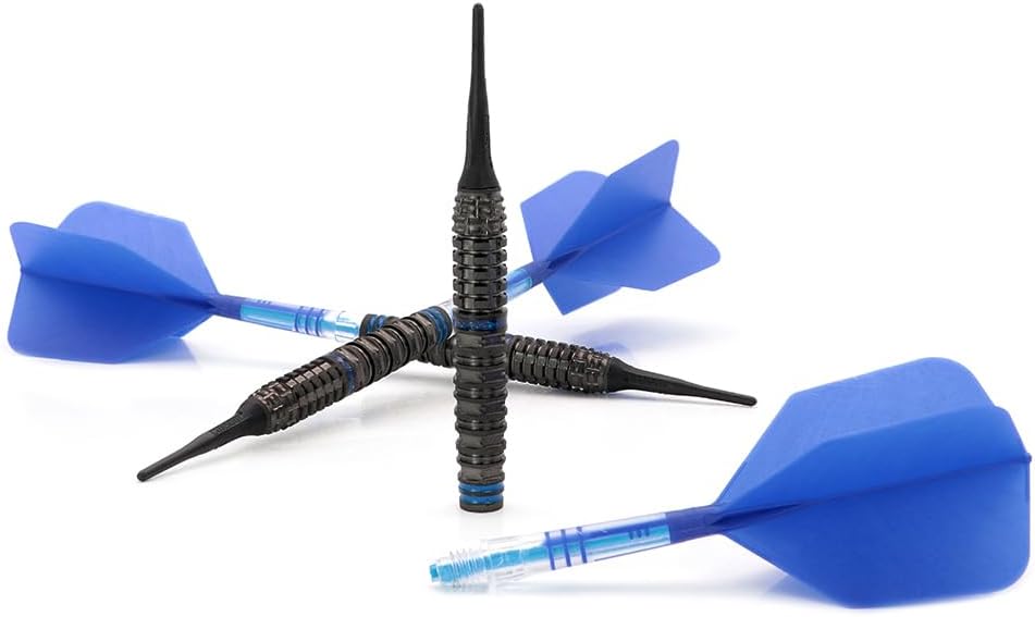 CUESOUL Engine 18/19/20/21g Soft Tip 90% Tungsten Dart Set with Oil Paint Finished and Unifying ROST T19 Carbon Flight