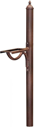 Special Lite Richland Mailbox Post Mailbox Post - Copper Aluminum Post for Curbside Mailbox - SPK-679-CP