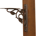 Floral Mounting Bracket - Copper Aluminum Mounting Bracket for Mailbox - PRO-FLO-FS-CP