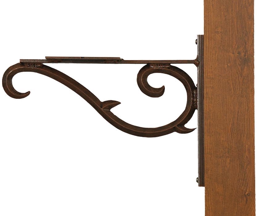 Sorrento Mounting Bracket - Copper Aluminum Mounting Bracket for Mailbox - PRO-SOR-FS-CP