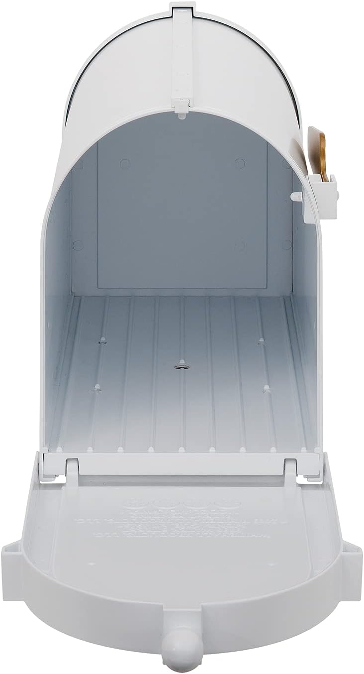 Whitehall Capitol Mailbox - White,Extra Large