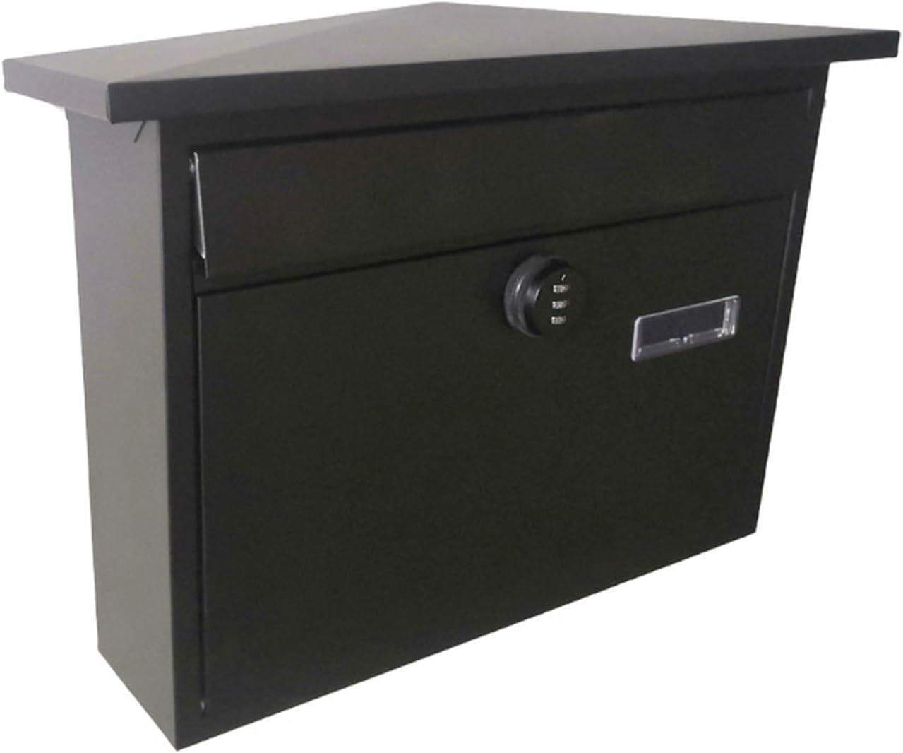 MELPHI Locking Mailbox Wall Mounted, Locked Mailboxes for Outside, Waterproof, Metal Mailbox with Combination Lock, Collection Boxes, Hanging Secure Post Box (Color : Password Type)