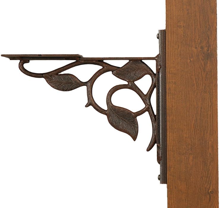 Floral Mounting Bracket - Copper Aluminum Mounting Bracket for Mailbox - PRO-FLO-FS-CP