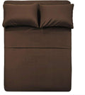 Super Soft Luxury Premium Quality 800 TC Egyptian Cotton 6 Piece Bedding Bed Sheet Set Eco Friendly Wrinkle Free Sheets 20-Inch Deep Pocket Queen Chocolate