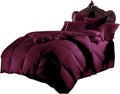 California King Comforter Set Egyptian Cotton 1000 Series Wine 400 GSM Comforter Set (Comforter + 2 Pillowcases) Comforter for California King Size Bed