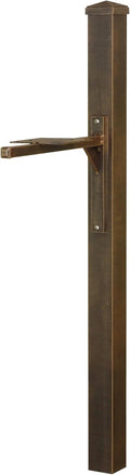 Special Lite Wellington Mailbox Post - Copper Aluminum Post for Curbside Mailbox - SPK-720-CP