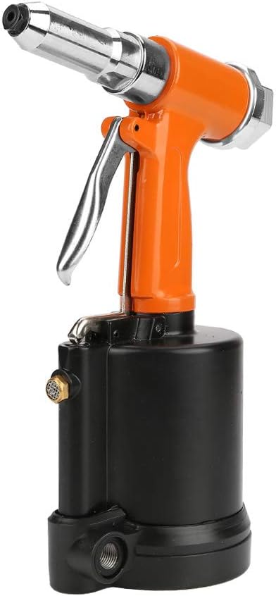 Riveters Inlet 1/4' Air Riveter, Industrial Pneumatic Rivet Nut Setting Kit Blind Rivet Gun Riveter Kit Set