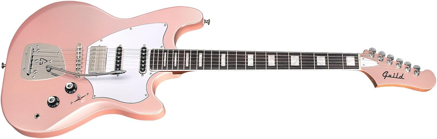 Guild Surfliner Deluxe Solidbody Electric Guitar - Quartz Metallic