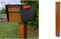 Mail Boss Curbside Mailbox and In-Ground Mounting Post
