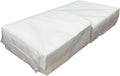 Disposable White Dinner Napkins, 16 x 16 inches, 2-Ply, 1/4 Fold 200/pack (2400)