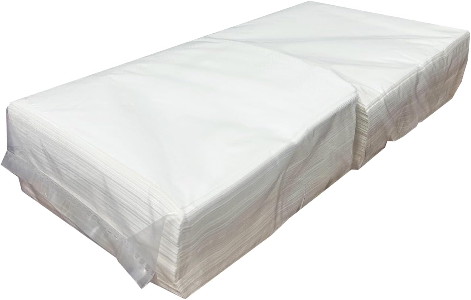 Disposable White Dinner Napkins, 16 x 16 inches, 2-Ply, 1/4 Fold 200/pack (2400)