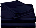 Super Soft Luxury Premium Quality 800 TC Egyptian Cotton 6 Piece Bedding Bed Sheet Set Eco Friendly Wrinkle Free Sheets 20-Inch Deep Pocket Queen Navy Blue