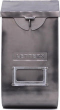 MELPHI Wall-Mounted Drop Box, Metal Mailbox, Indoor & Outdoor Storage Box, Water Proof and Rust Proof Keyless Mailbox, Hanging Secured Postbox, for Home & Business Use (Color : Stainless Steel)