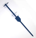 4Ever Products 4 Pack - Power Stake for Easy Installation of Real Estate Posts, Mailboxes, and Yard Signs. 27' Stake Drives Into The Ground with Only a Hammer (4)