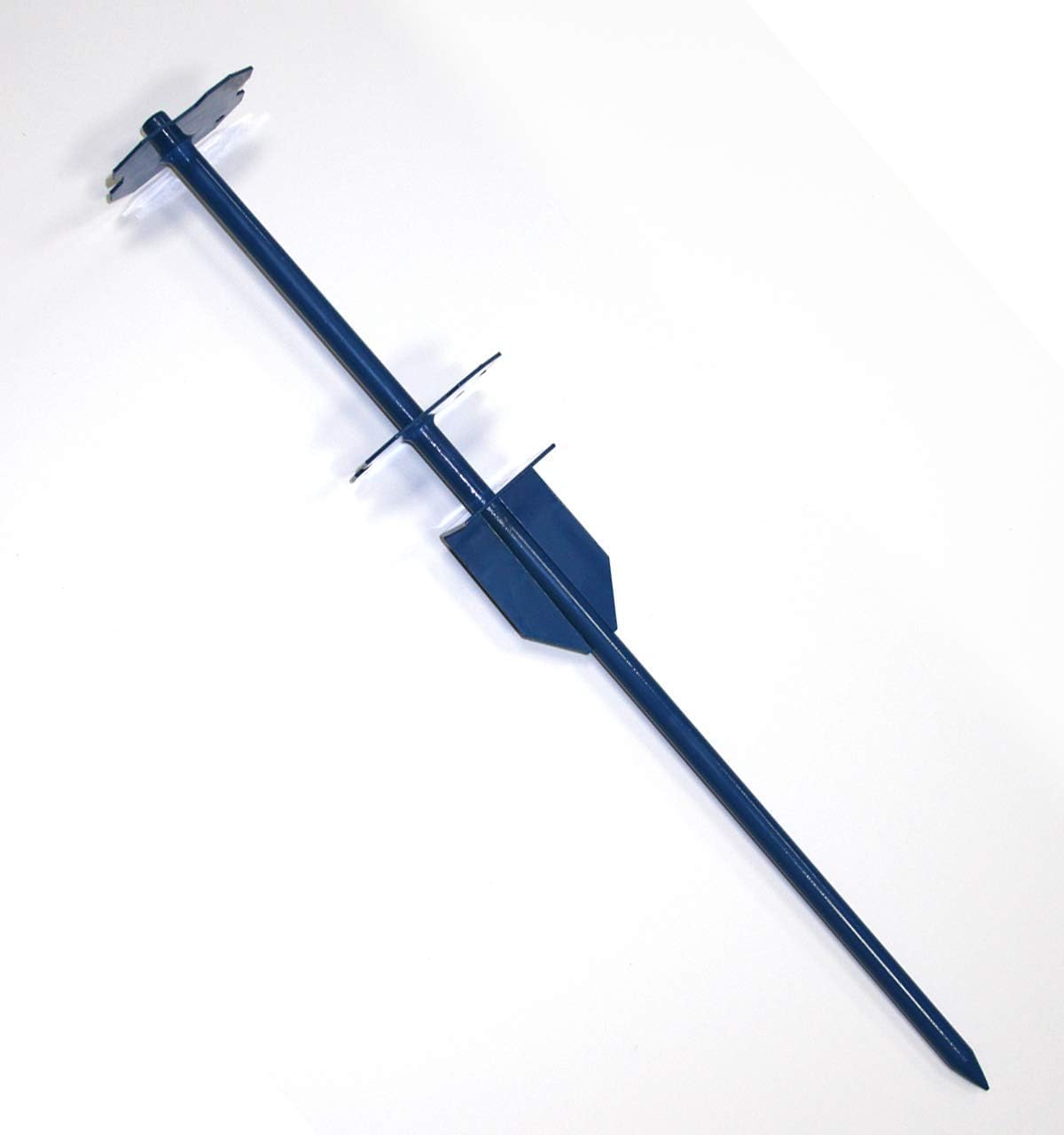 4Ever Products 6 Pack - Power Stake for Easy Installation of Real Estate Posts, Mailboxes, and Yard Signs. 27' Stake Drives Into The Ground with Only a Hammer (6)