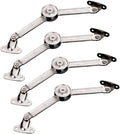 4Pcs Hydraulic Randomly Stop Hinges Kitchen Cabinet Door Support Rod Adjustable Hinge Furniture Wardrobe Lift Up Flap Stay Hardw
