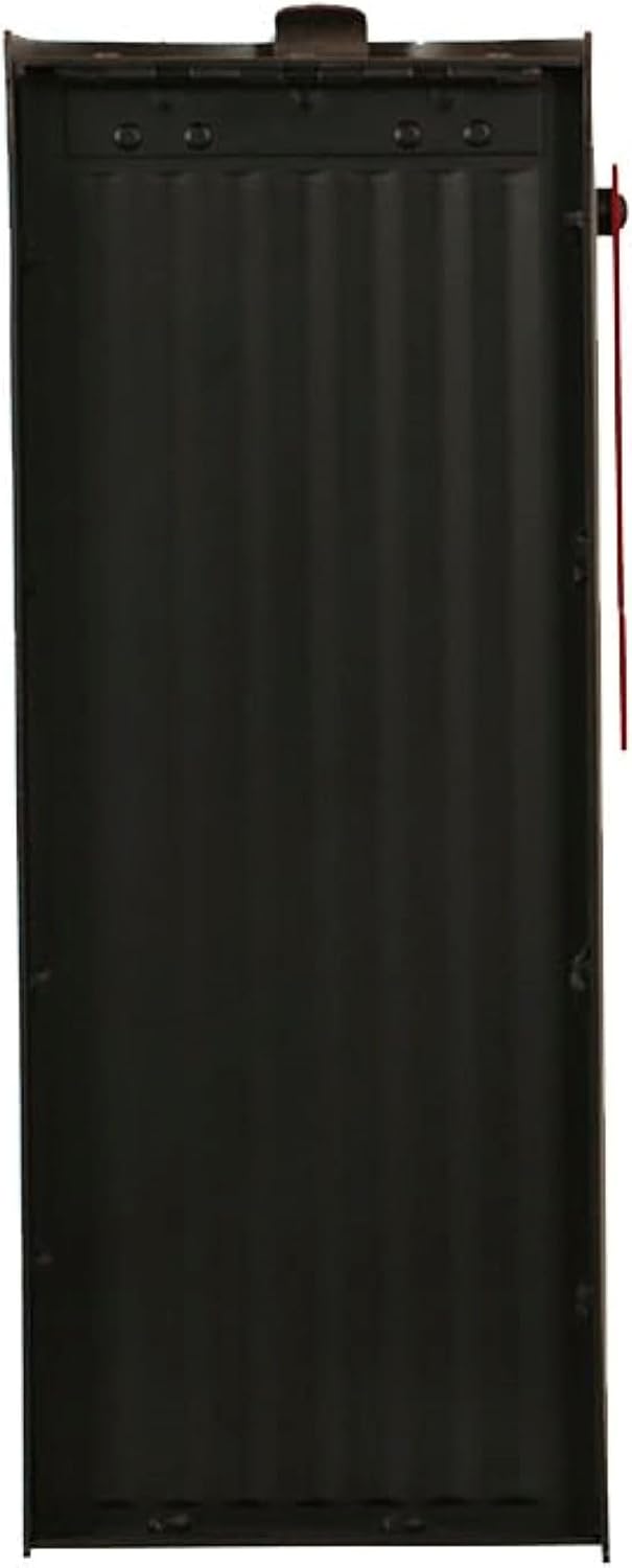Special Lite Titan Aluminum Curbside Mailbox - Mocha Aluminum Mailbox for Post Mount - SCH-1016A-MOC