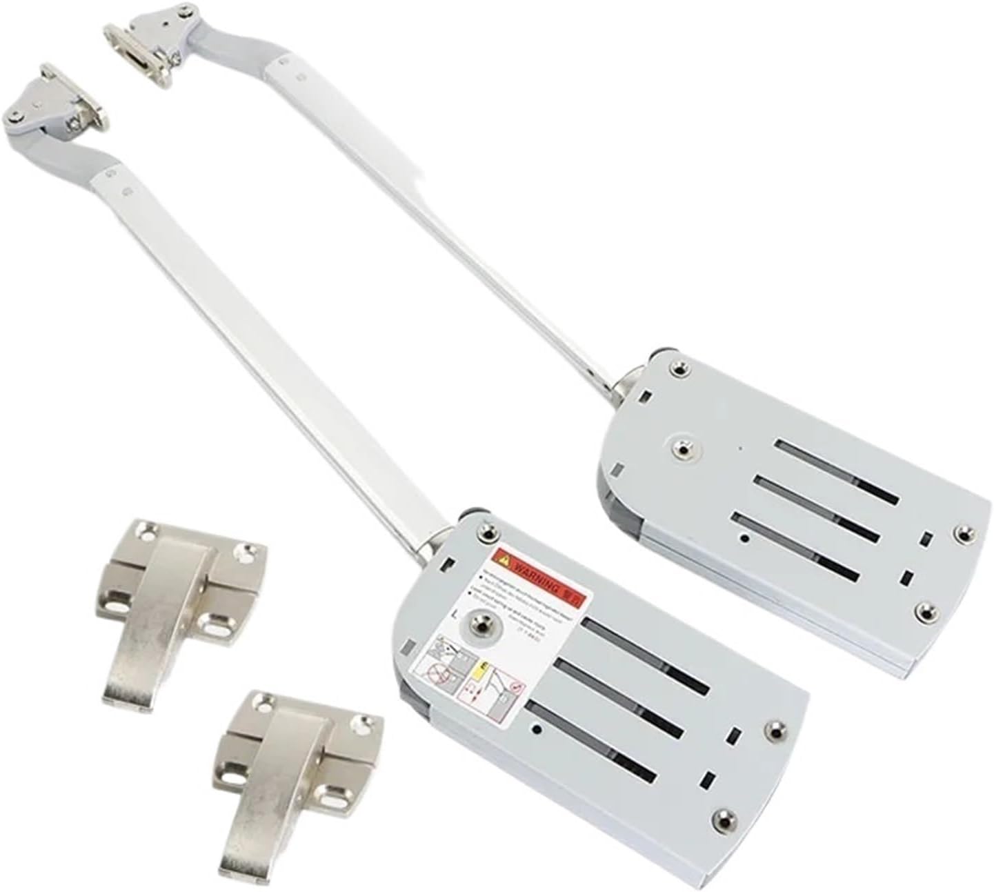 1set Folding Up Door Support Hydraulic Buffer Support Rod for Cabinet Door Pneumatic Rod for Kitchen Wall Cabinet Stop at Will