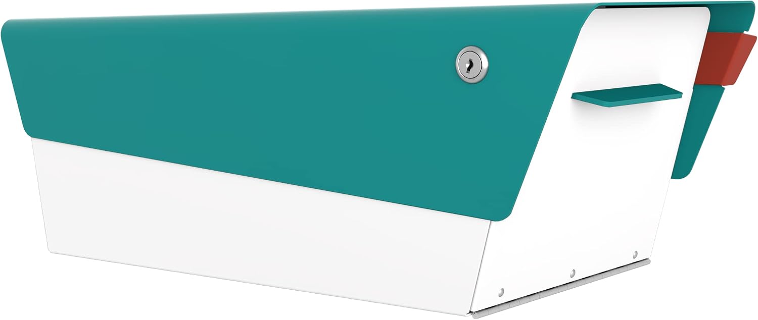 modbox USA Modern Locking Curbside Mailbox | Custom Color Combination