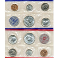 1961 P, D U.S. Mint Uncirculated 10 Coin Set in Original Government Packaging Uncirculated