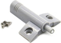10Set Kitchen Cabinet Catches Door Stop Drawer Soft Closer Wardrobe Damper Buffers with Screws for Furniture Hardw(Gray)