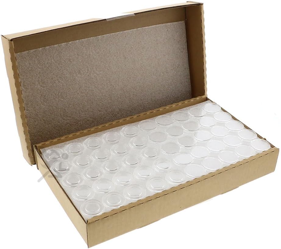 Air-Tite 250pcs 16.5mm Direct Fit 'A16' Coin Capsule Holders for 1/10oz Gold Eagles | Protective Coin Cases for 1/10oz American Gold Eagle, 1/10oz Gold Britannia