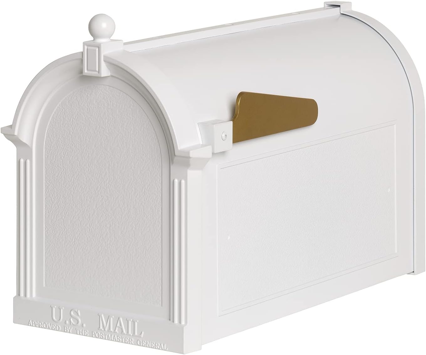 Whitehall Capitol Mailbox - White,Extra Large