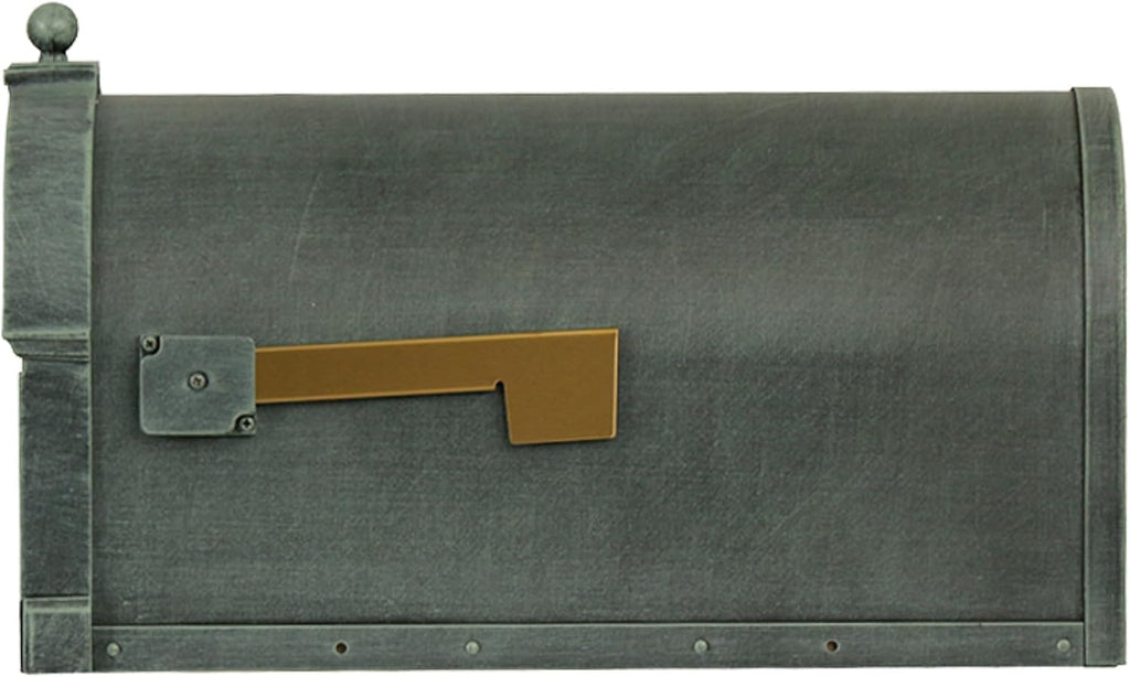 Special Lite Berkshire Curbside Mailbox - Verde Green Aluminum Mailbox for Post Mount - SCB-1015-VG