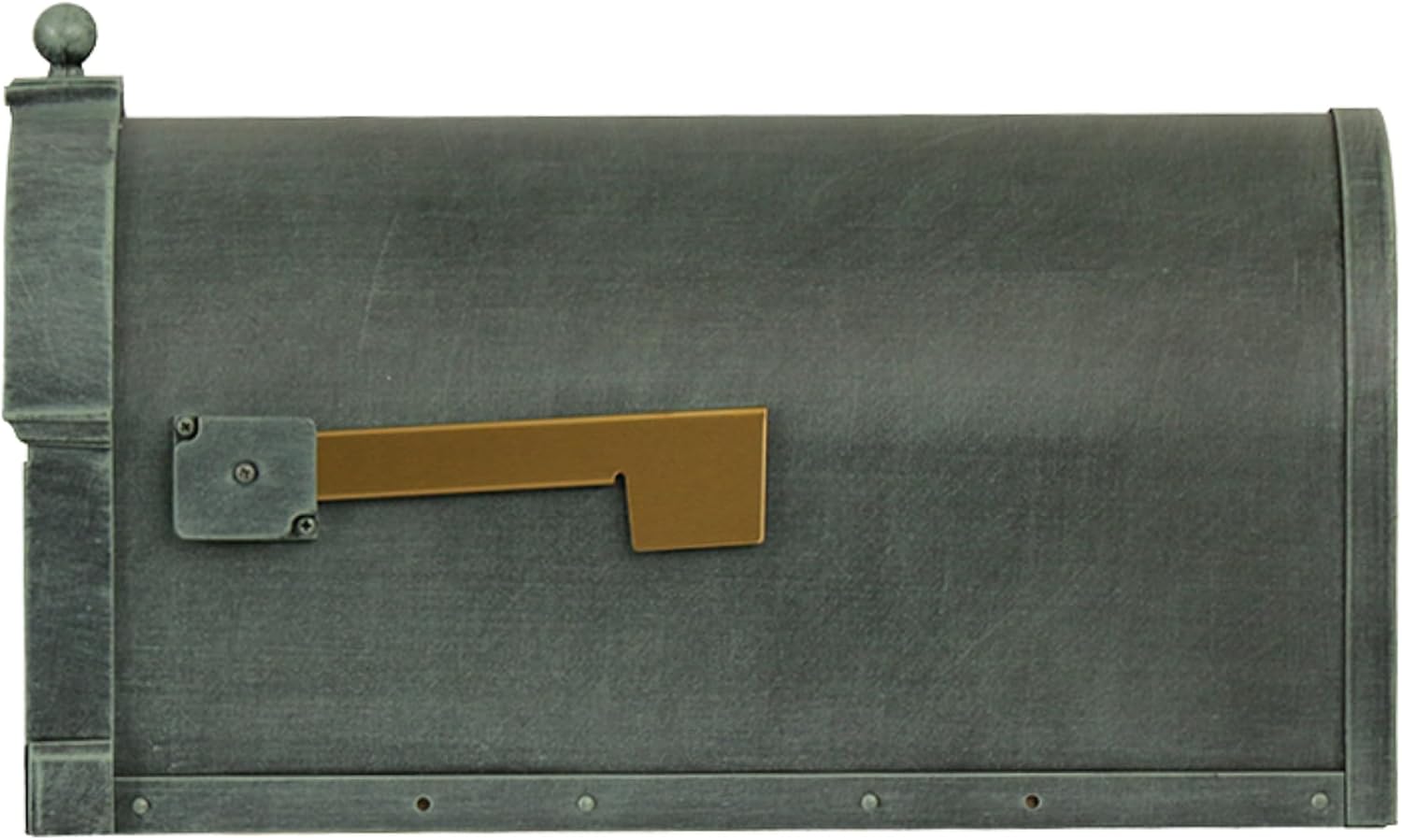 Special Lite Berkshire Curbside Mailbox - Verde Green Aluminum Mailbox for Post Mount - SCB-1015-VG