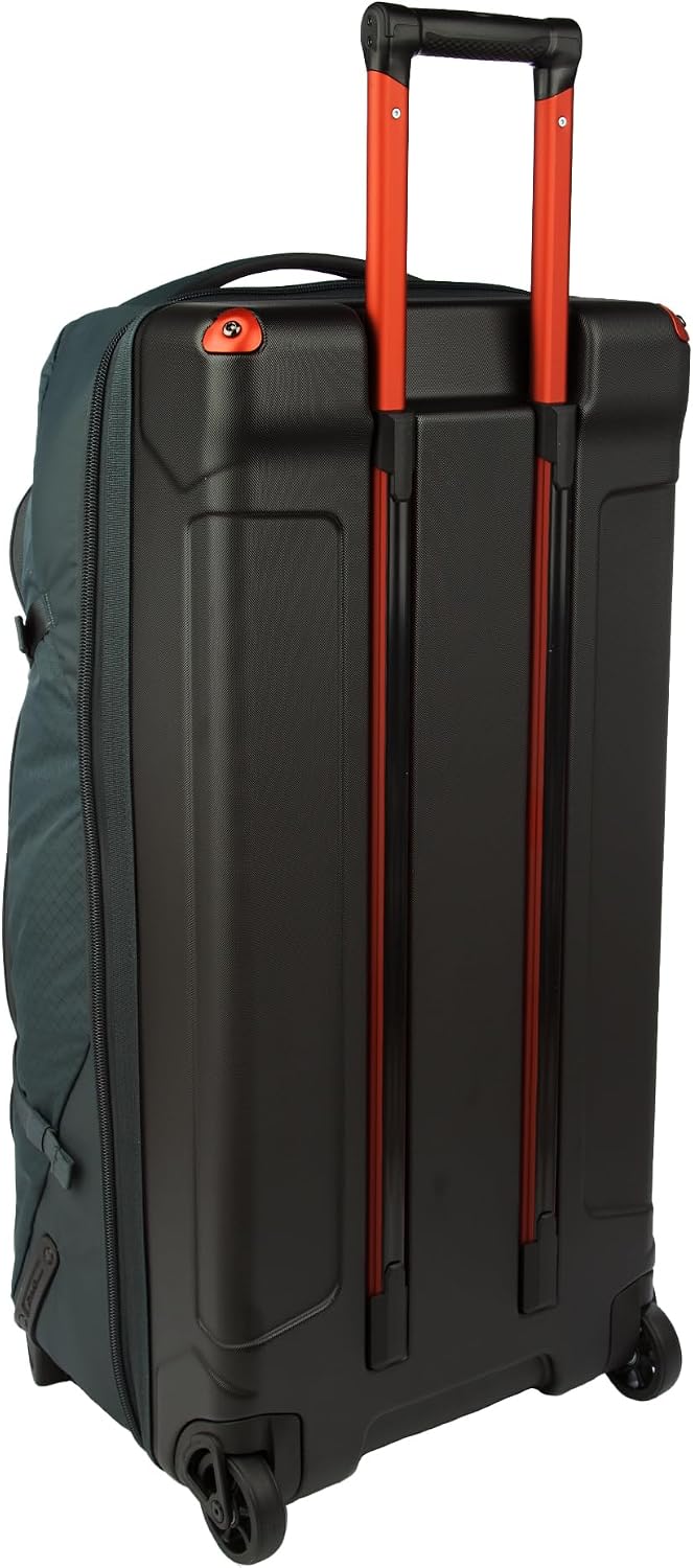 Eddie Bauer Expedition Rolling Duffel Bag with Wheels | Travel | Check-In | Luggage | Rugged | Durable - Storm, 34'