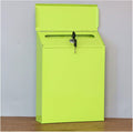 Letterbox Metal Mailbox Locking Wall Mounted Comment Drop Box Payments Holder Mailboxes Post Box