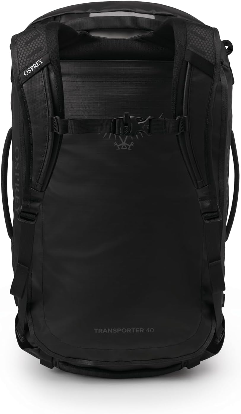 Osprey Transporter Lightweight Travel Duffel Bag - Extra Large Water Resistant Durable Gear Bag for Men and Women