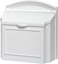Whitehall Products Locking Wall Mounted Large Mailbox (White)