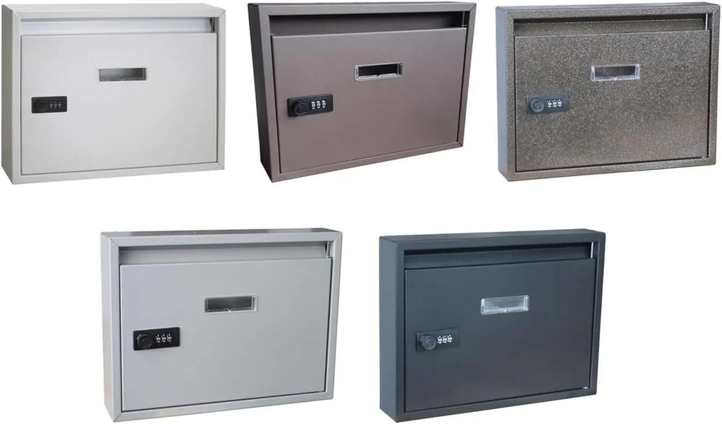 letterbox Post Box Metal Mailbox,for Indoor and Outdoor Entryway Townhouse for Receiving Mail