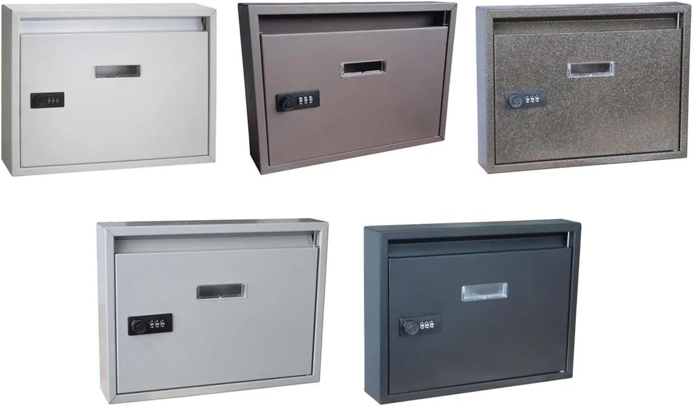 letterbox Post Box Metal Mailbox,for Indoor and Outdoor Entryway Townhouse for Receiving Mail