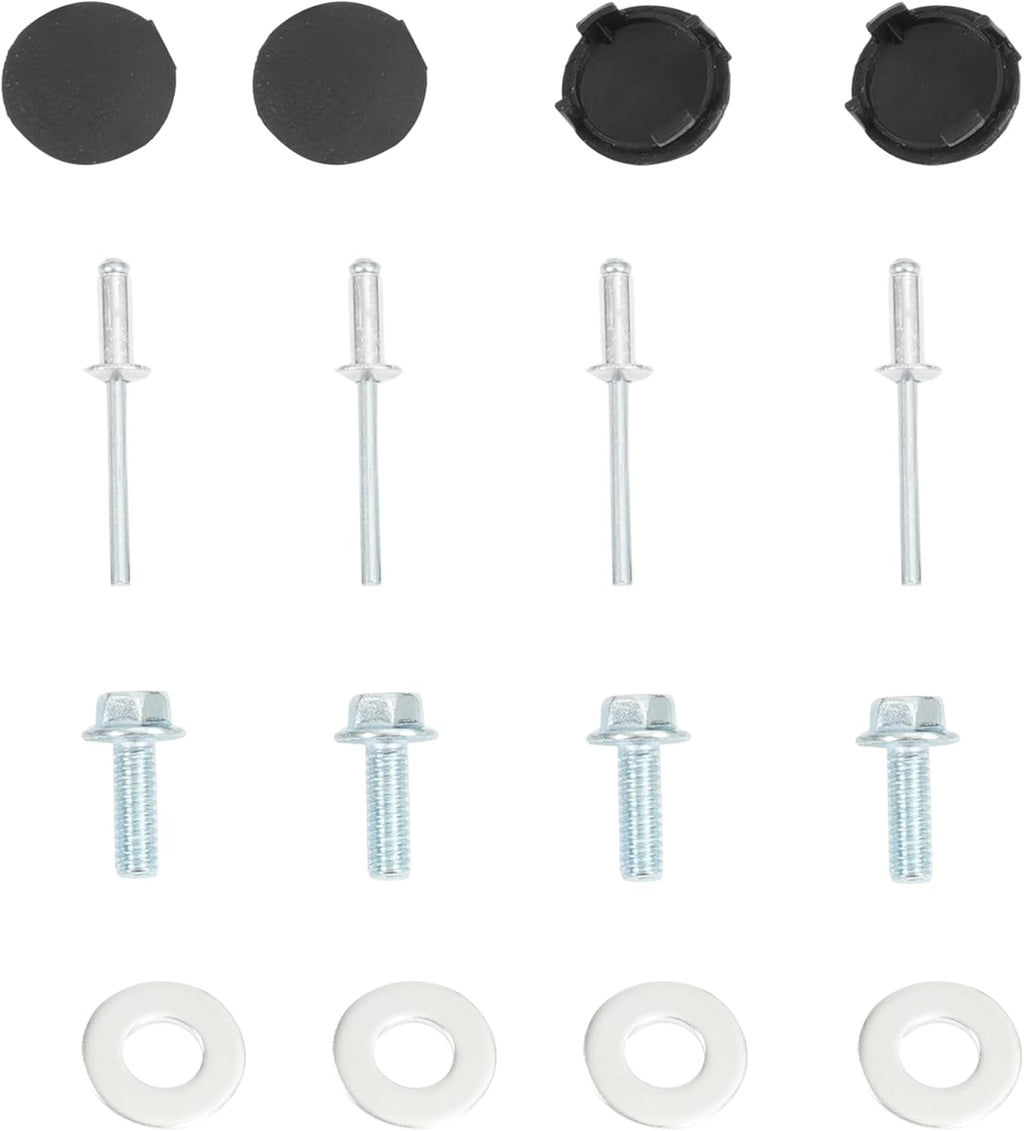 WUTIST Complete Plastic Kit Compatible with Golf Cart EZGO TXT Black Plastic Trim Plastic(PP) Textured