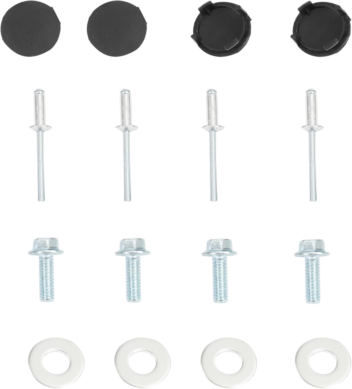 WUTIST Complete Plastic Kit Compatible with Golf Cart EZGO TXT Black Plastic Trim Plastic(PP) Textured