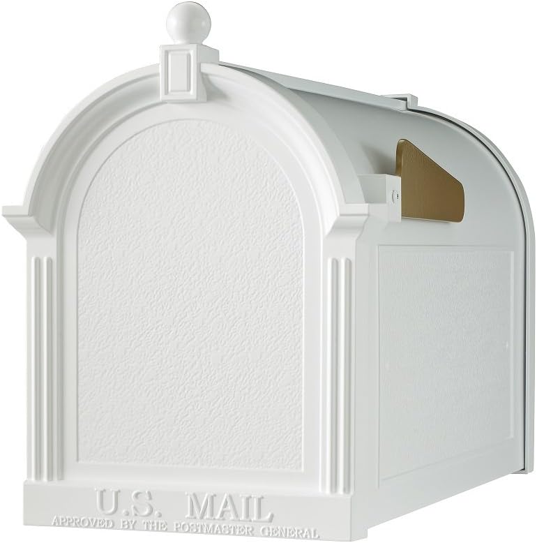 Whitehall Products Capital Aluminum Mailbox 20' L x 13' H