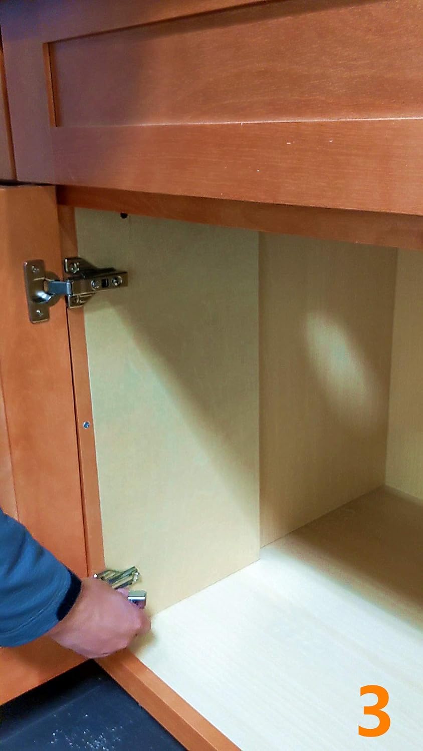 50 Pieces Full Overlay Cup Hinge Soft Close Face Frame Cabinet Hinge Clip on Soft-Close Cabinet Hinge Kitchen Bisagra de gabinete Cabinet Door Hinge (50 Piece)
