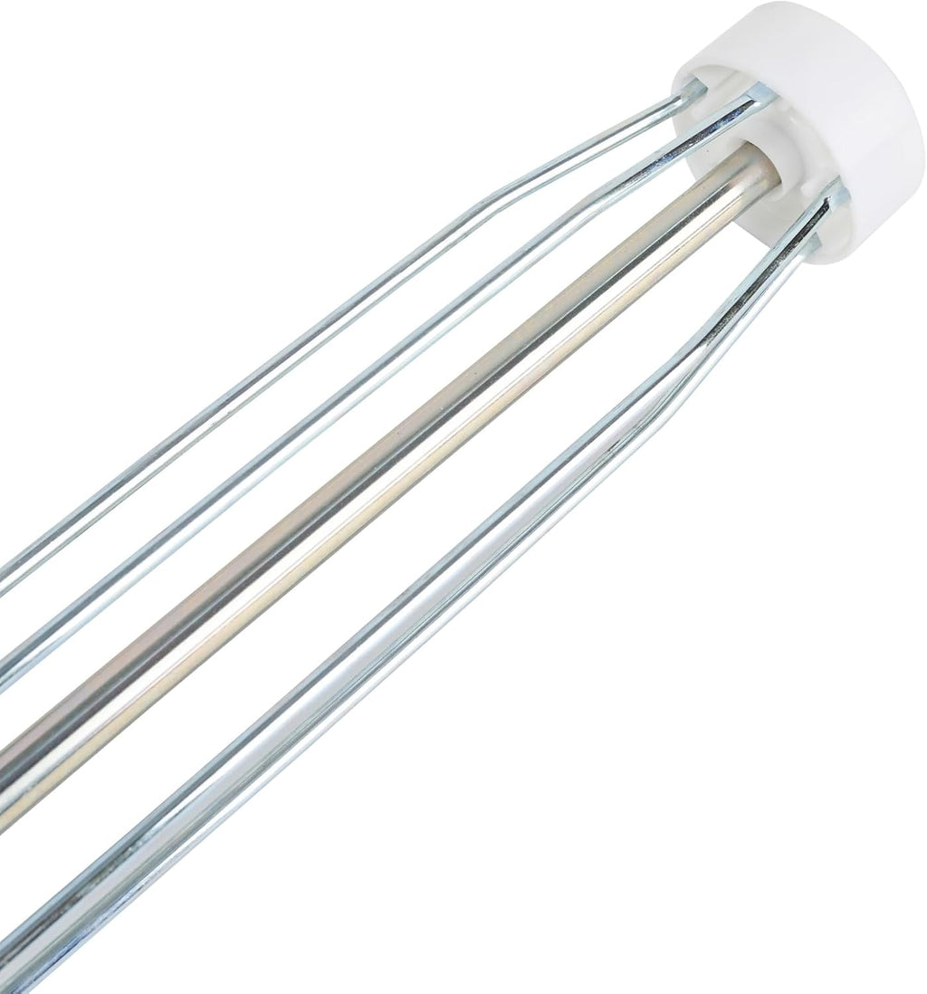 Restaurantware Paint Roller Frame 9 Inch 5-Wire Cage 12 Roller Frame Heavy Duty Soft Grip Handle Threaded for Extension Poles Coating Supplies for House Painting, Walls, Ceilings, Floors, and Decks
