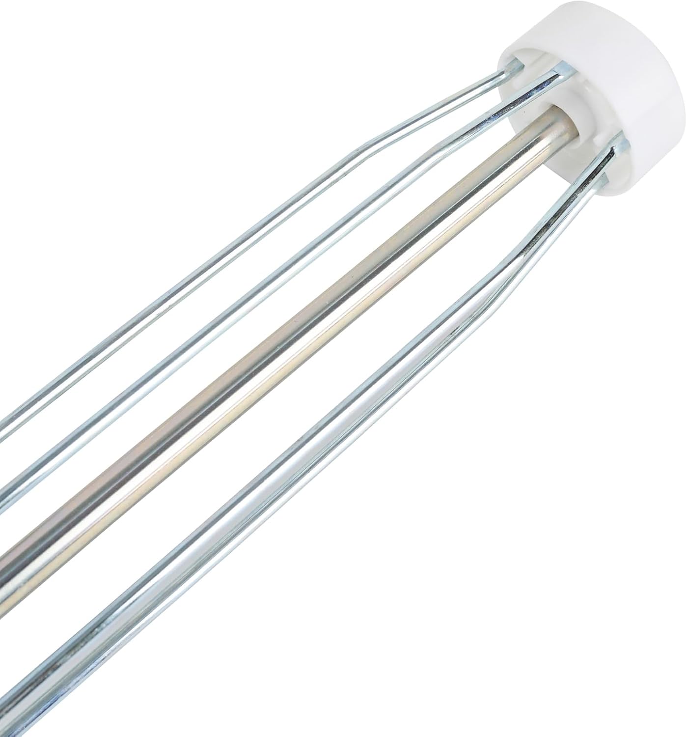 Restaurantware Paint Roller Frame 9 Inch 5-Wire Cage 12 Roller Frame Heavy Duty Soft Grip Handle Threaded for Extension Poles Coating Supplies for House Painting, Walls, Ceilings, Floors, and Decks