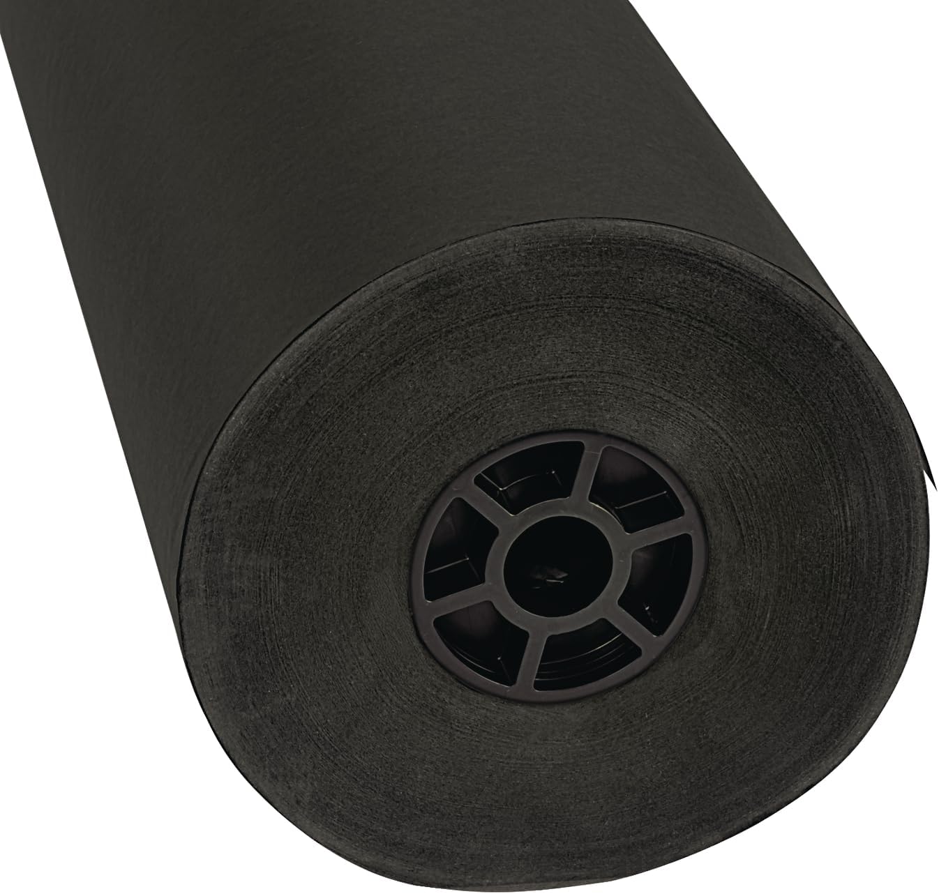 Colorations Dual Surface Paper Roll Classroom Supplies for Arts and Crafts Black (36' x 1000') (Item # DSBK)