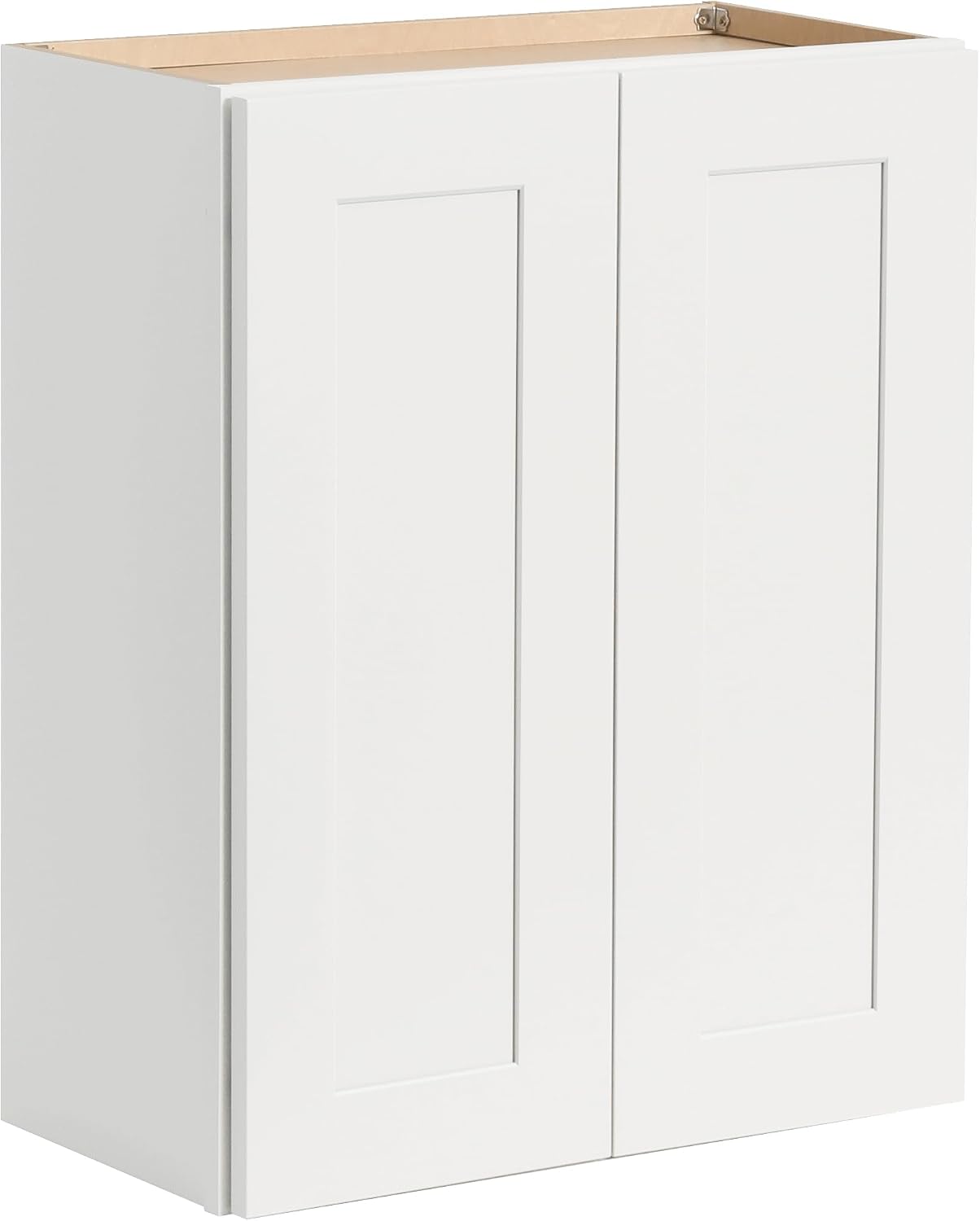 Solid Wood Wall-Mounted Medicine Cabinet, Kitchen Wall - Cabinet, Bathroom Cabinet Wall Mounted with Adjustable Shelves, 2 Doors Wall Calbinet (White, 30' W x 36' H x 12' D)