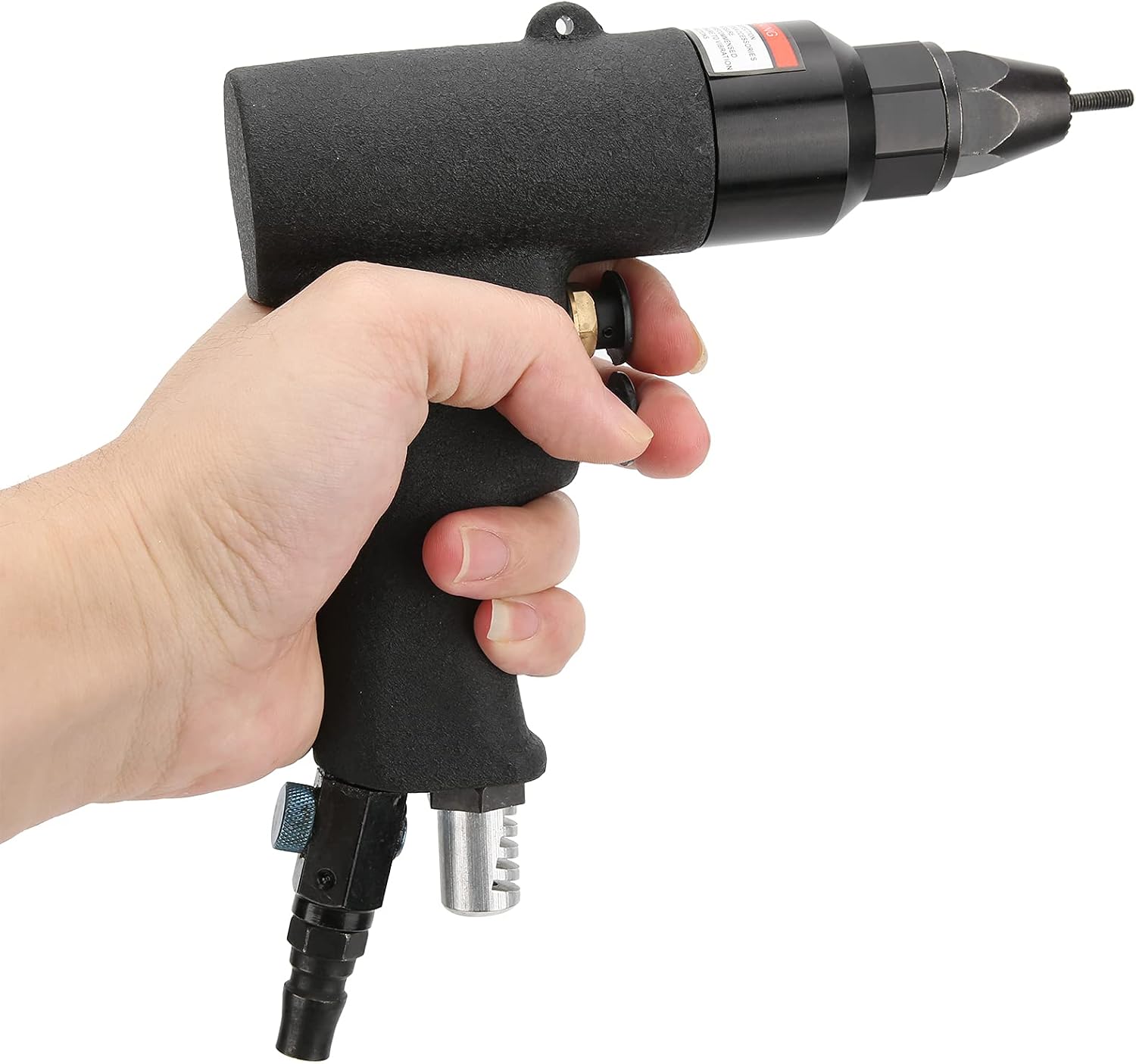 Pneumatic Air Riveter, M3M4 KP-737B Alloy Steel Riveting Pull Pliers Gun Pulling Rivets Machine Tool