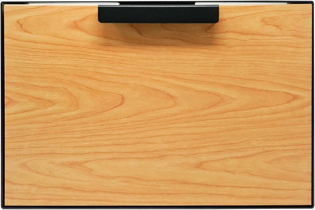 Movo Home Wall Mount Mailbox, Modern Wood Mailbox for House Allen