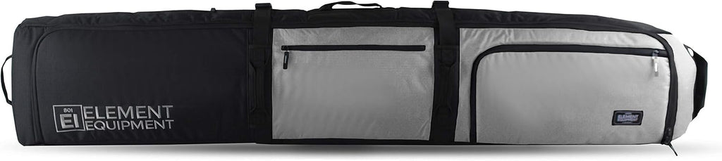 Element Equipment Wheeled Padded Ski Bag Ultimate Double - Premium High End Double Roller Travel Bag