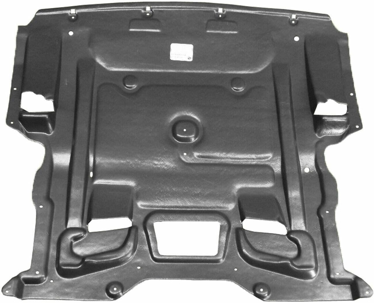 5 Series Front Engine Lower Cover RWD Plastic for BMW for 528i 2011-2015 Rivet-on-Attachment Type Black Matte BM1228150 51757185113 152-0027