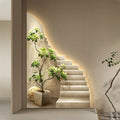 LED Wall Hanging Mural, Plug-in Power Supply Wall Art Decor, 3D Relief LED Decorative Painting, Landscape Wall Sculptures for Living Room Entrance Study Office(D,23.6x31.5in/60X80CM)